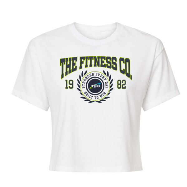 COLLEGE TOWN - WOMEN'S CROP T-SHIRT - $CGSGQZ$ Thumbnail