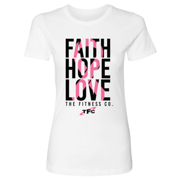 FAITH HOPE LOVE - WOMEN'S FITTED T-SHIRT Thumbnail